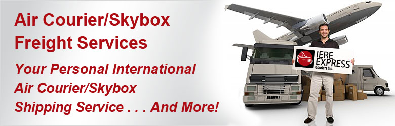 International Air Courier/Skybox Freight Shipping Services
